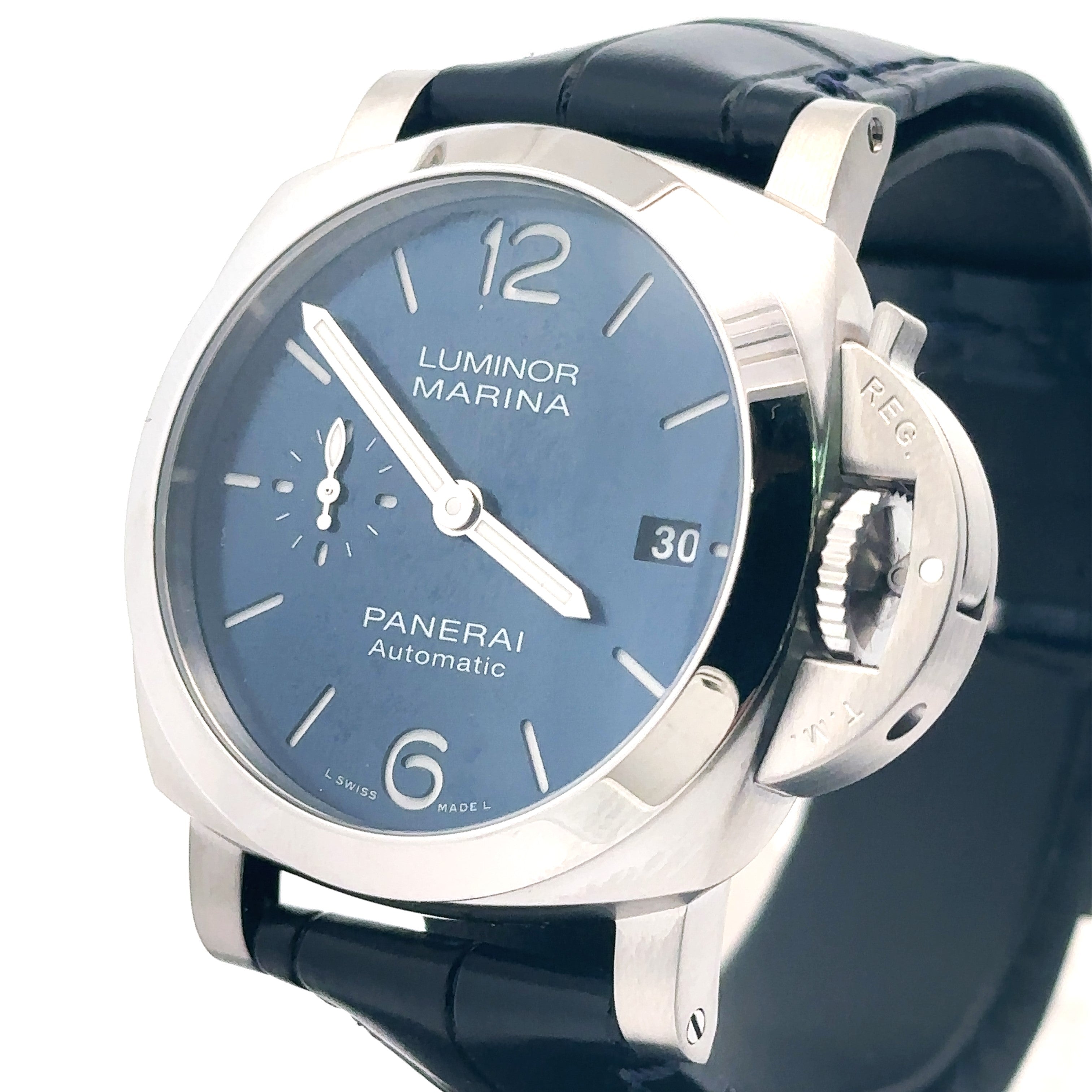 Panerai luminor marina blue best sale