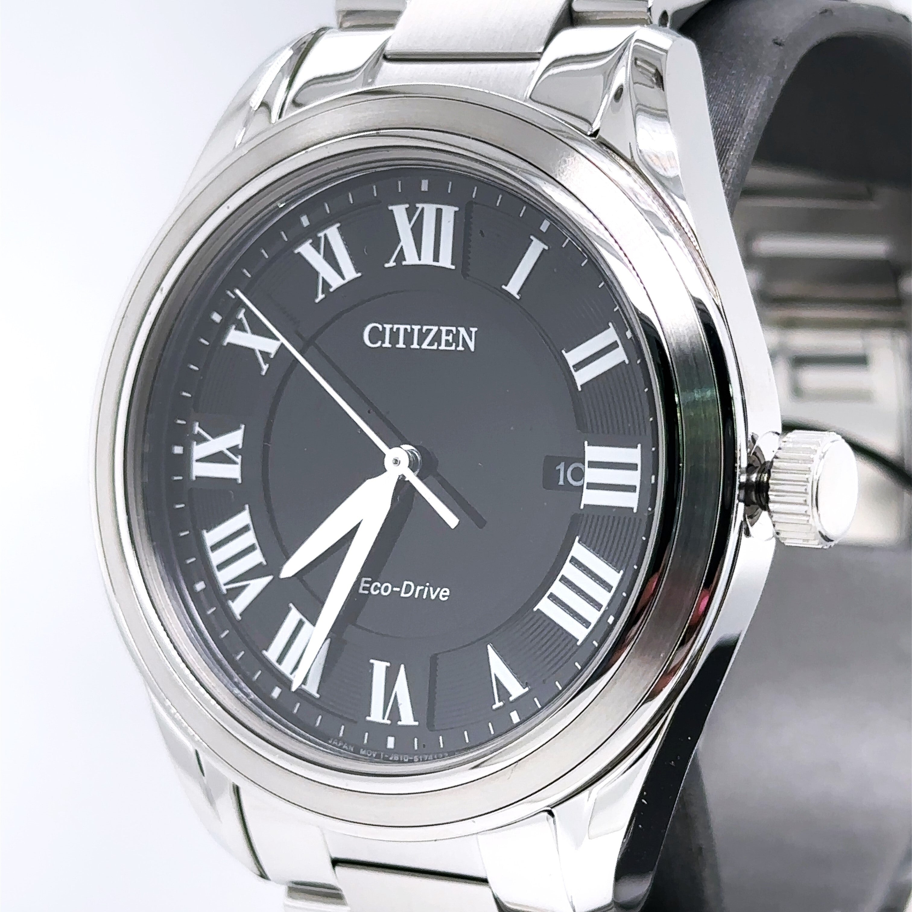 Citizen Arezzo Black Dial 40MM Mens Watch