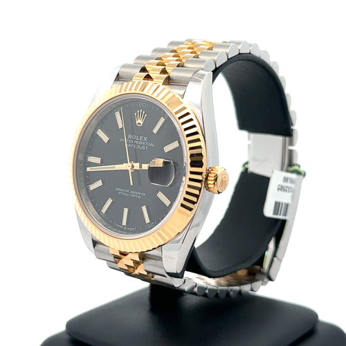 Pre-Owned Rolex Datejust 41mm 2 tone 18k Yellow Gold Watch 126333, Fluted bezel Philadelphia