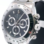 Pre-Owned Rolex Daytona 40mm Stainless Steel Watch 116520, Black Dial, S107340 Philadelphia