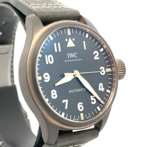 IWC BIG PILOT’S WATCH 43MM SPITFIRE BRONZE GREEN DIAL- IW329702