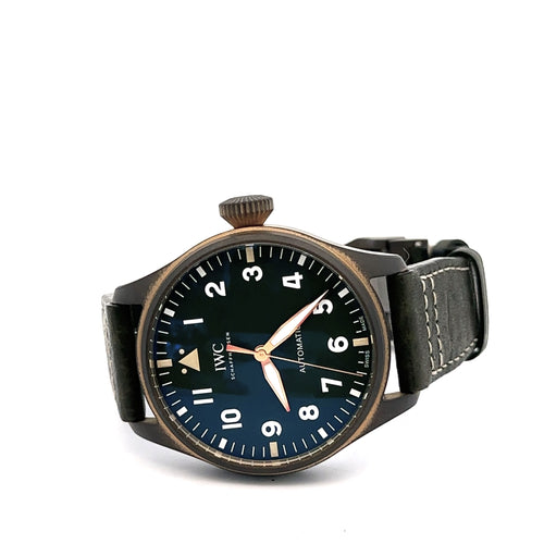 IWC BIG PILOT’S WATCH 43MM SPITFIRE BRONZE GREEN DIAL- IW329702