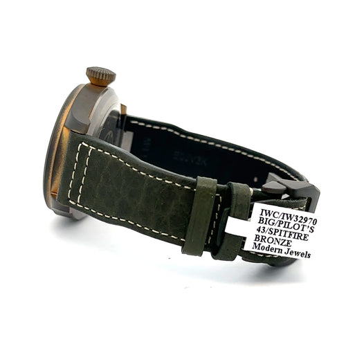 IWC BIG PILOT’S WATCH 43MM SPITFIRE BRONZE GREEN DIAL- IW329702