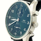 IWC Portofino Chronograph 39mm Green Dial Automatic Watch, IW391405