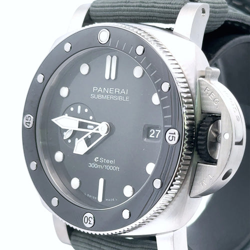 Panerai Submersible QuarantaQuattro Grigio Roccia 44mm Watch PAM01288