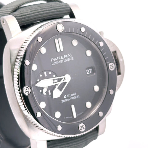 Panerai Submersible QuarantaQuattro Grigio Roccia 44mm Watch PAM01288