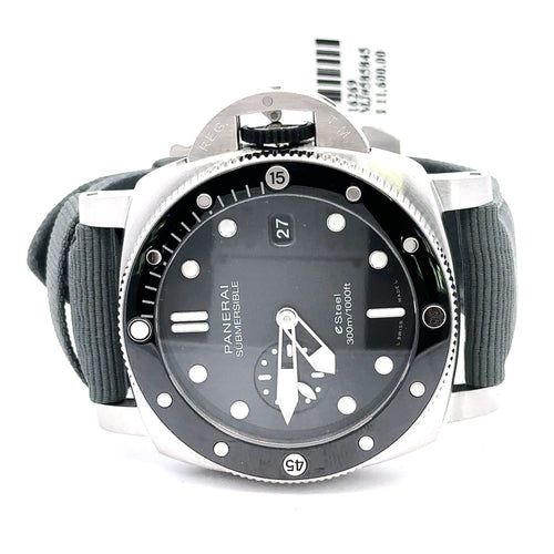 Panerai Submersible QuarantaQuattro Grigio Roccia 44mm Watch PAM01288