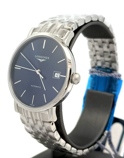 LONGINES Elegant Automatic Lady Watch Blue Dial 37mm L48104926