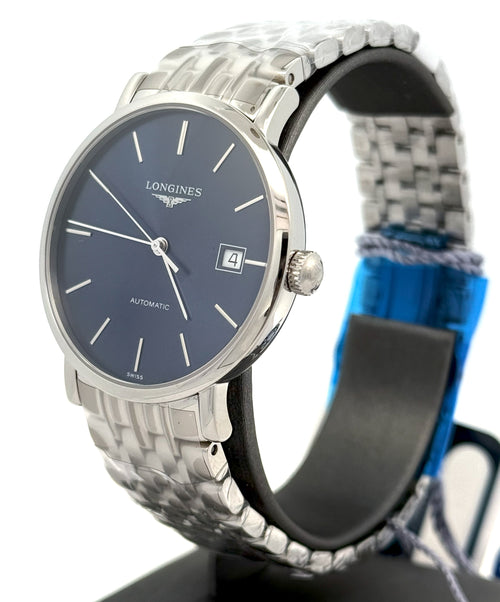 LONGINES Elegant Automatic Lady Watch Blue Dial 37mm L48104926