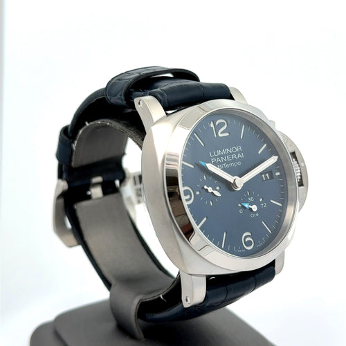 Panerai Luminor BiTempo Automatic Blue Dial Men's Watch PAM01361