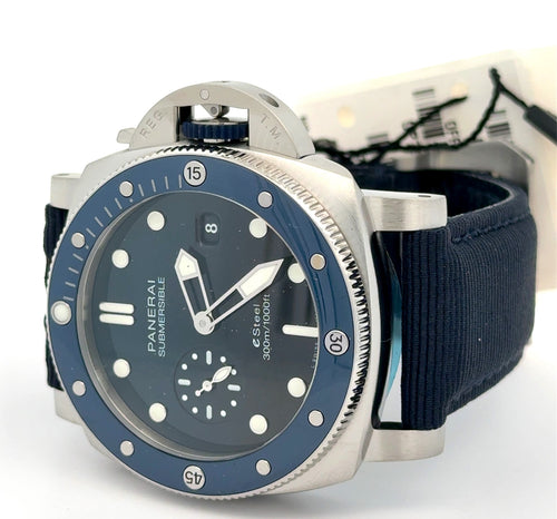 Panerai Submersible QuarantaQuattro Blu Profondo PAM01289- Brand New !