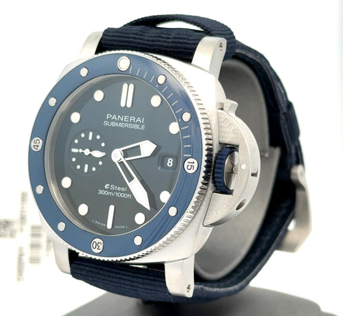 Panerai Submersible QuarantaQuattro Blu Profondo PAM01289- Brand New !