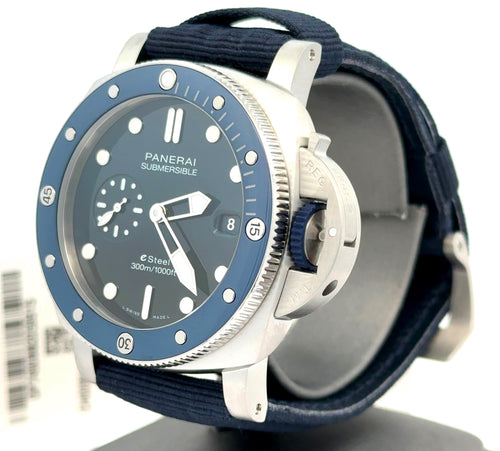 Panerai Submersible QuarantaQuattro Blu Profondo PAM01289- Brand New !