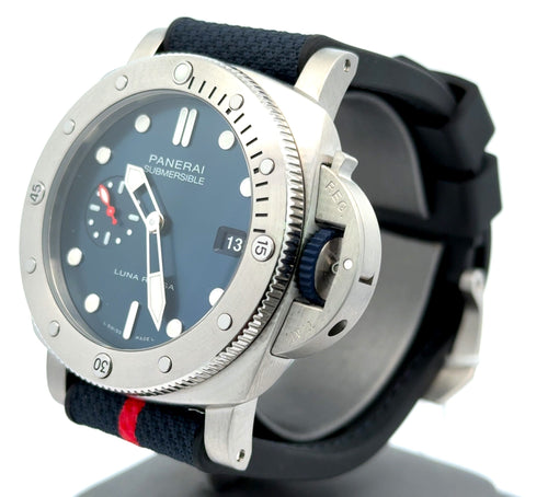 Panerai Submersible Quaranta Quattro Luna Rossa 44m Watch PAM 1391 - PAM01391