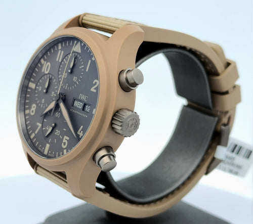 IWC Pilot’s Watch Chronograph 41 TOP GUN Mojave Desert - IW389402 - Brown dial!