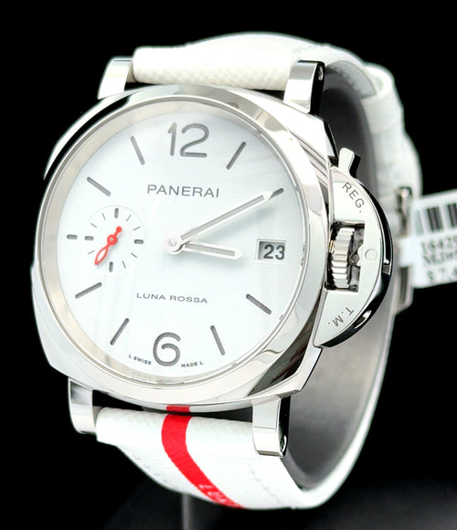 Panerai  Luminor Due Luna Rossa 1378 - 38 mm Watch - PAM01378 - Brand New !