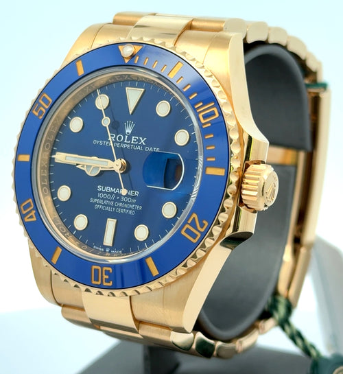 Pre-Owned Rolex Submariner Date 41mm 126618LB 18k Yellow Gold Watch S16434