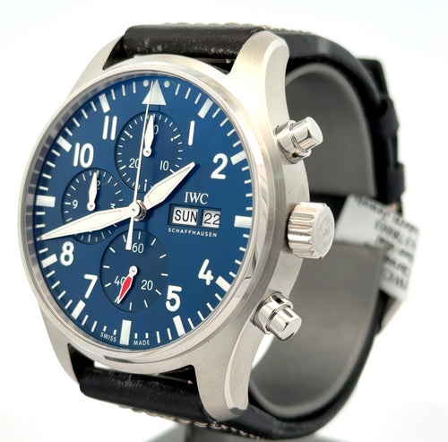 IWC PILOT’S WATCH CHRONOGRAPH 43MM - IW378003 - BLUE DIAL - BRAND NEW !