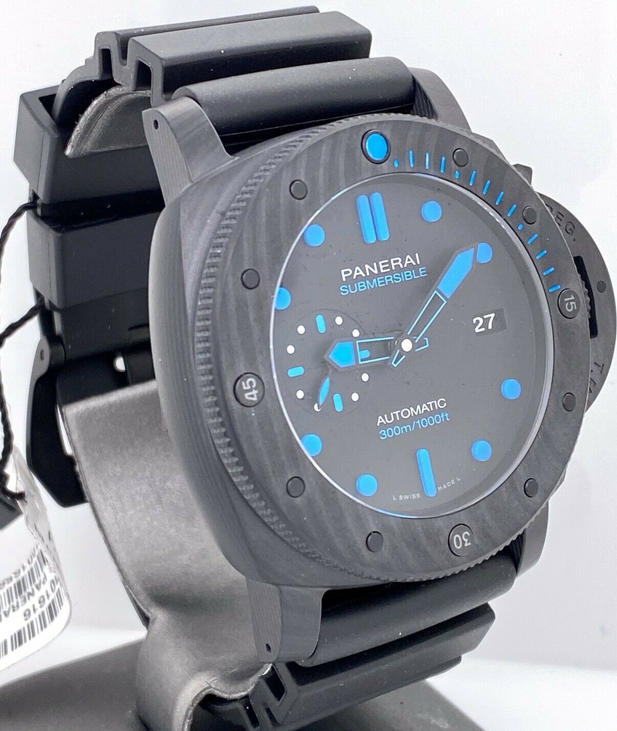 Panerai SUBMERSIBLE CARBOTECH 47mm Watch PAM 1616