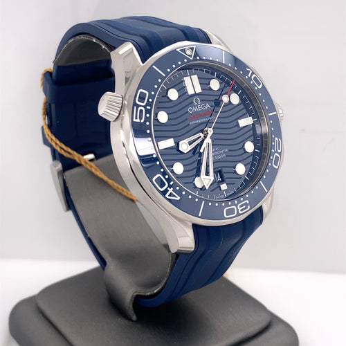 Omega Seamaster Diver 300 Co-Axil Master Chronometer Blue Dial, 21032422003001