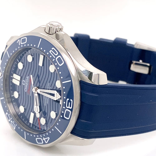 Omega Seamaster Diver 300 Co-Axil Master Chronometer Blue Dial, 21032422003001