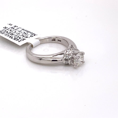 14k White Gold 0.75 CT Diamond Engagement Ring
