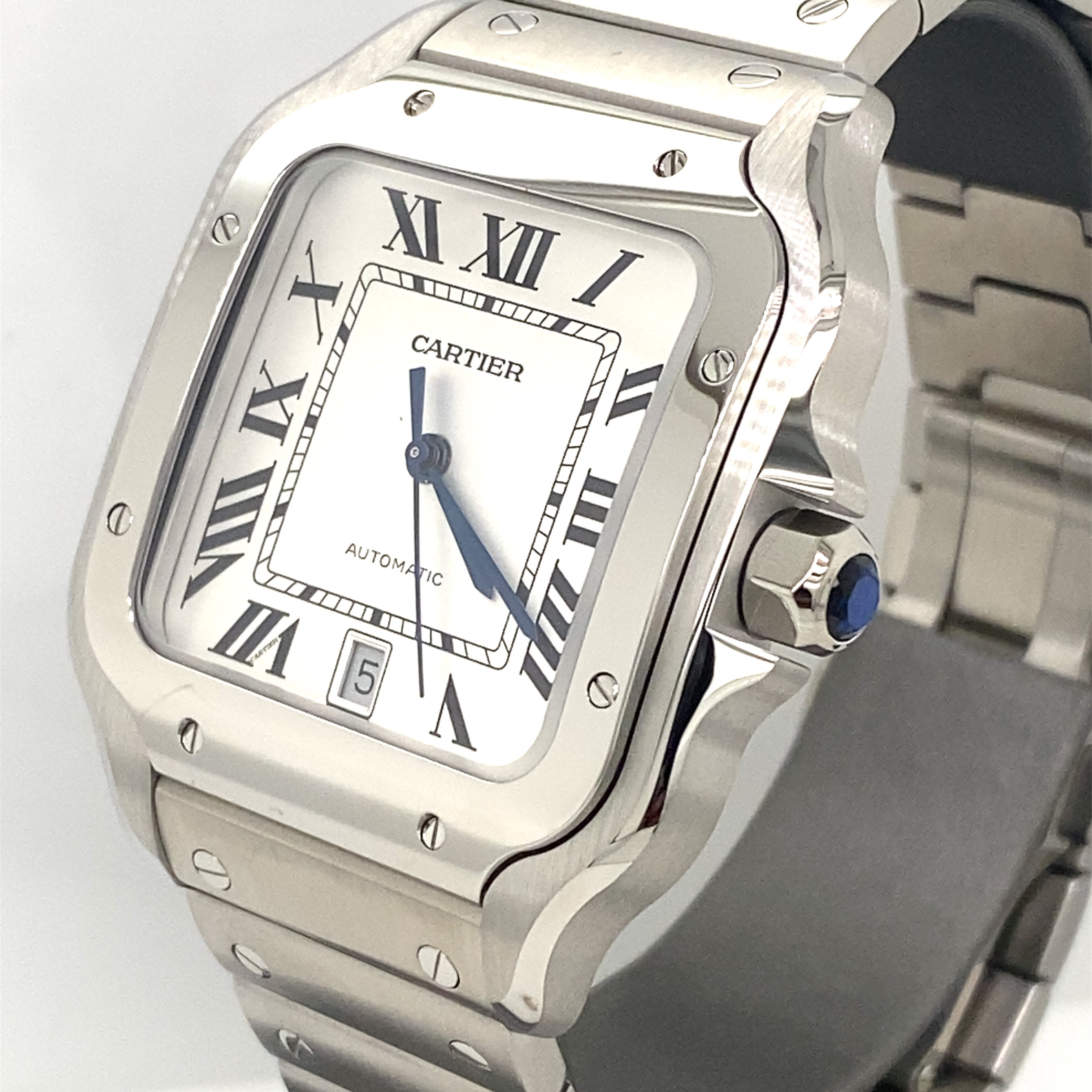 Cartier Santos De Cartier Large 39.8mm Steel Watch WSSA0018