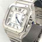 Cartier Santos De Cartier Large 39.8mm Steel Watch, WSSA0030