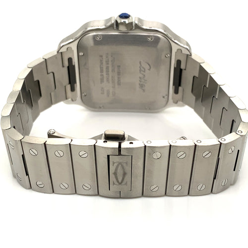 Cartier Santos De Cartier Large 39.8mm Steel Watch, WSSA0030