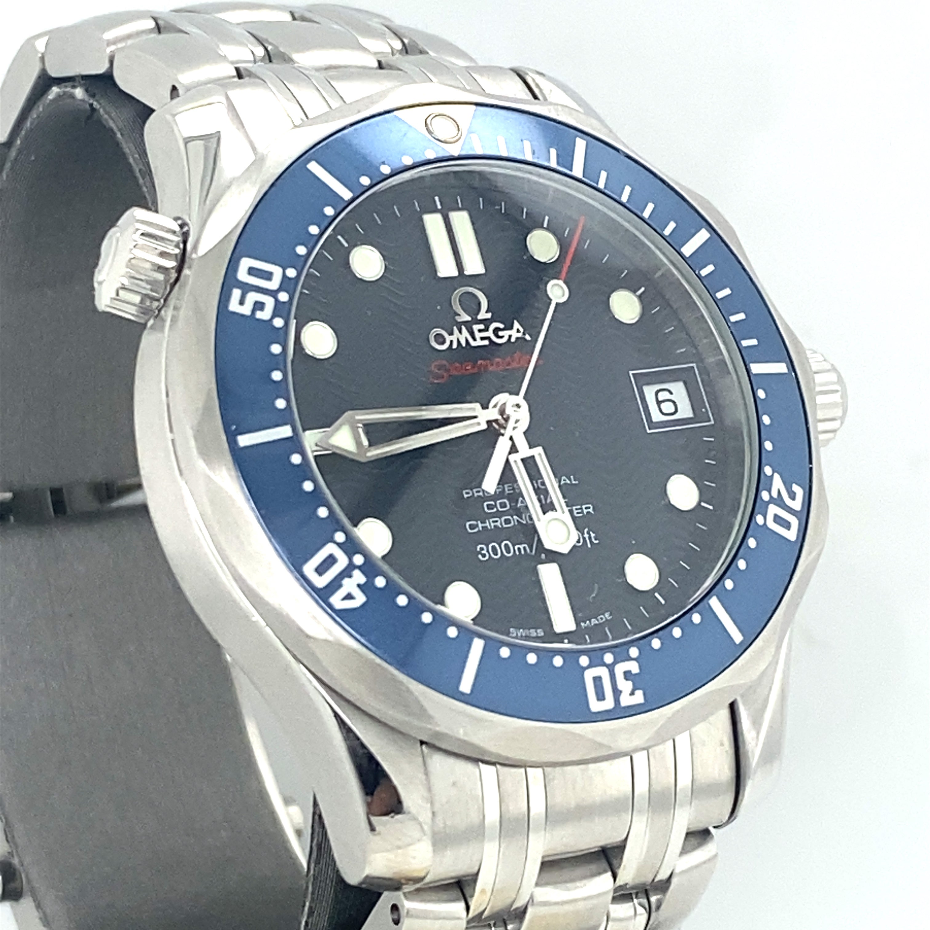 Omega Seamaster Diver Chronometer Steel 36.25mm Watch 2222.80.00