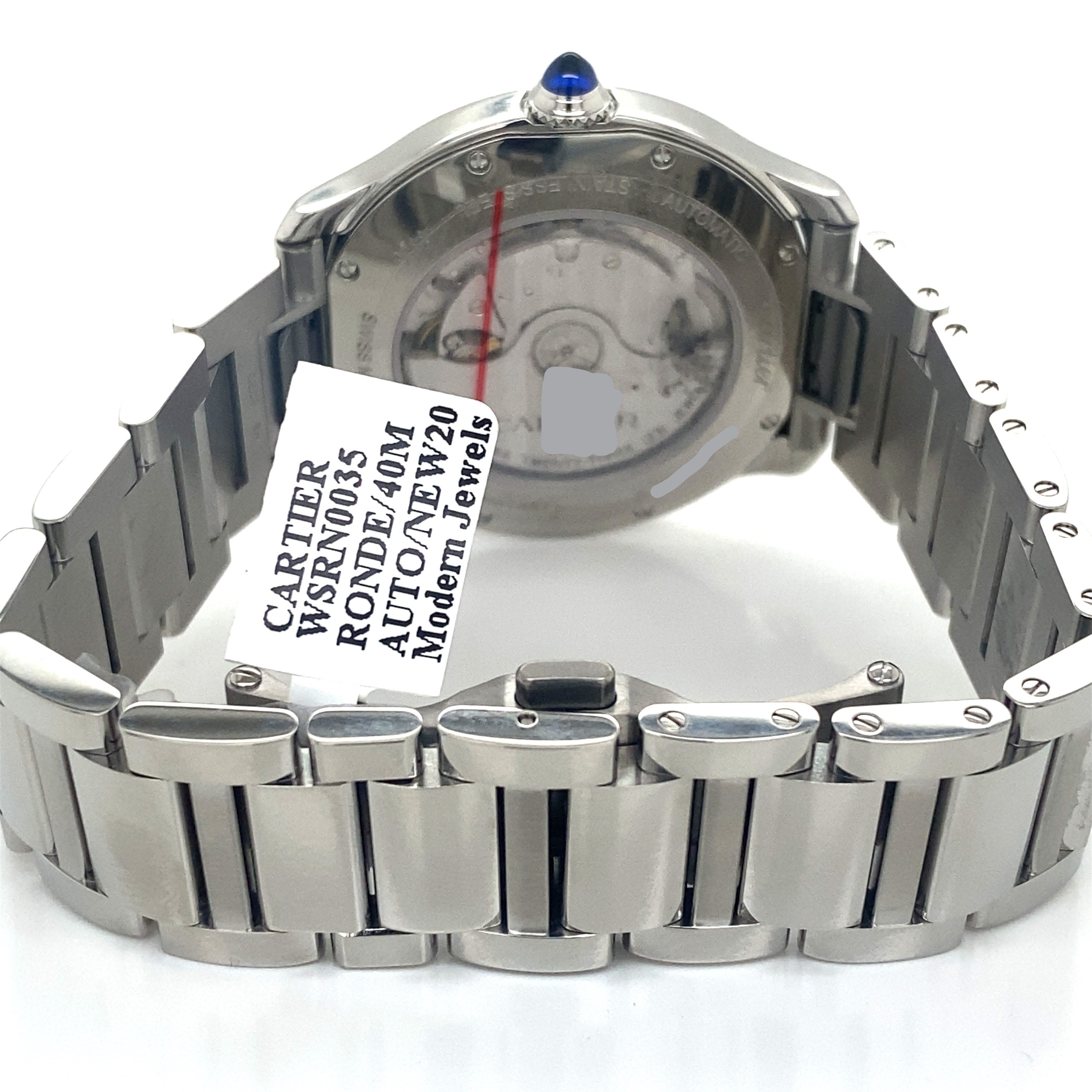 Cartier Ronde Must de Cartier 40mm Stainless Steel Watch WSRN0035