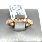 14k Yellow Gold 0.65 CT Diamond Ladies Band, 2.6g, Size 6