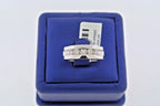 14k White Gold 0.75 CT Diamond Men's Band, 8.9gm, Size 10