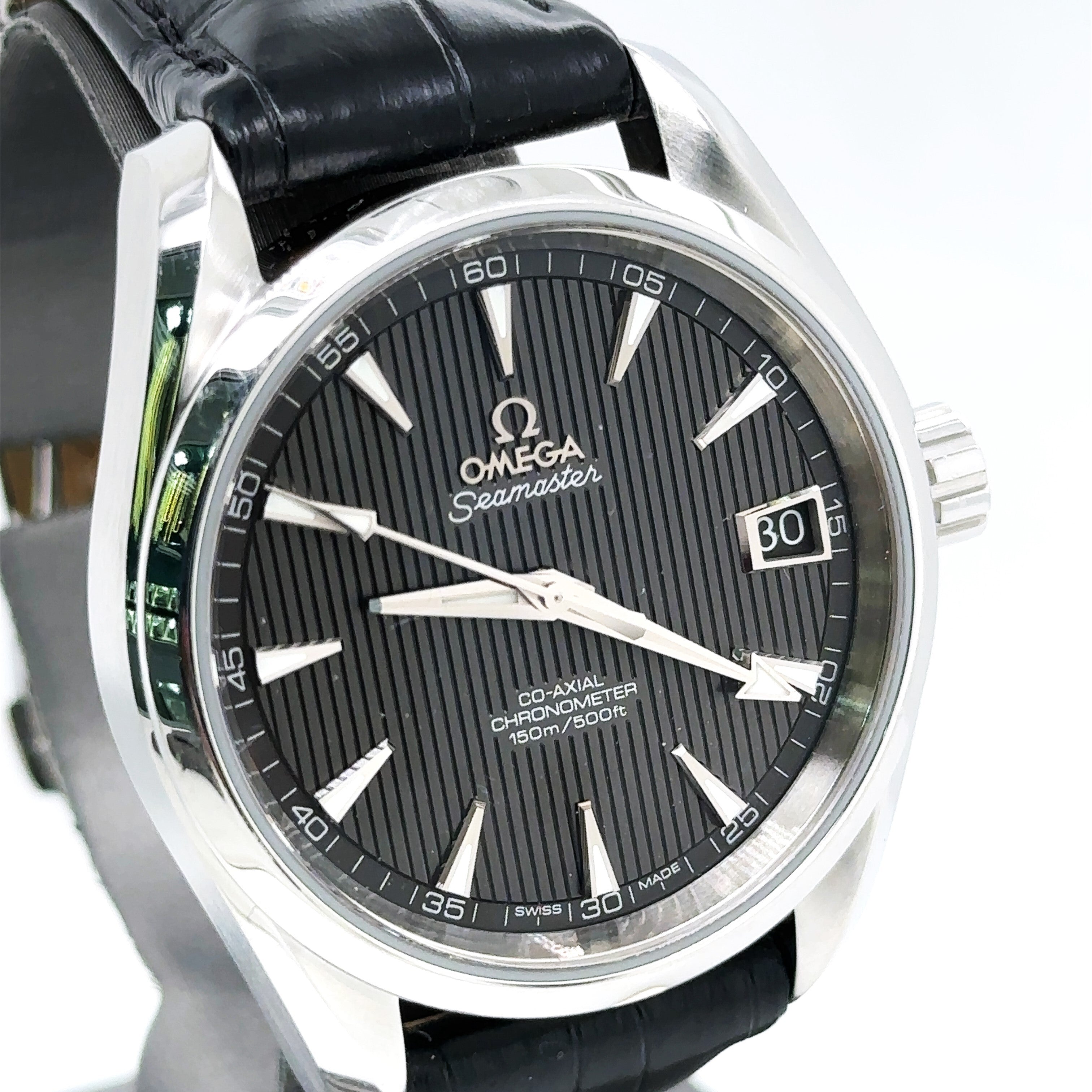 Omega seamaster aqua terra 38.5 mm hot sale