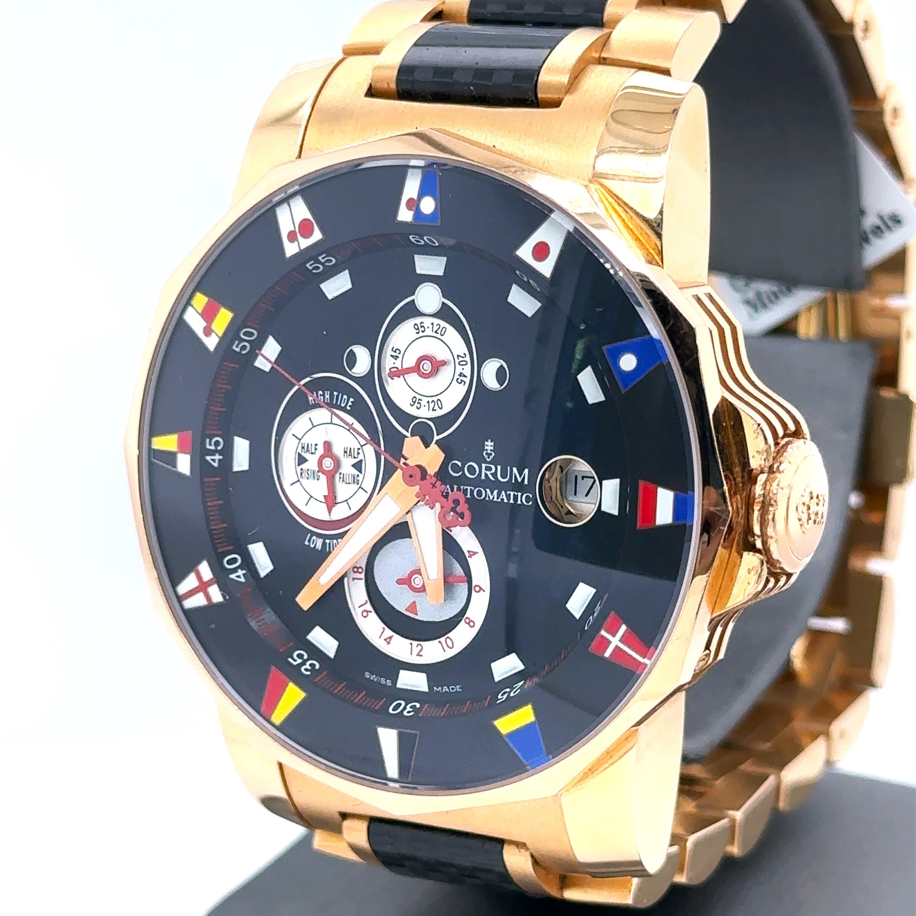 Corum admirals cup hot sale rose gold