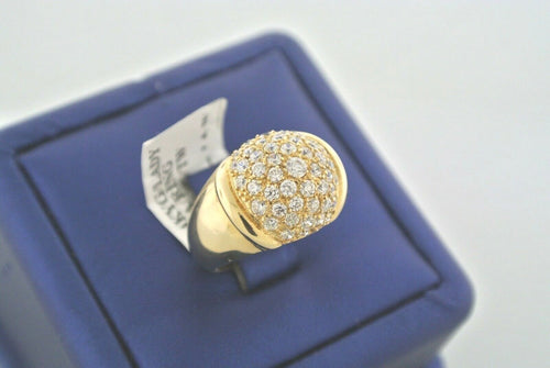 14k Yellow Gold 1.00 CT Diamond Ring, 4.6gm, Size 6, S104558