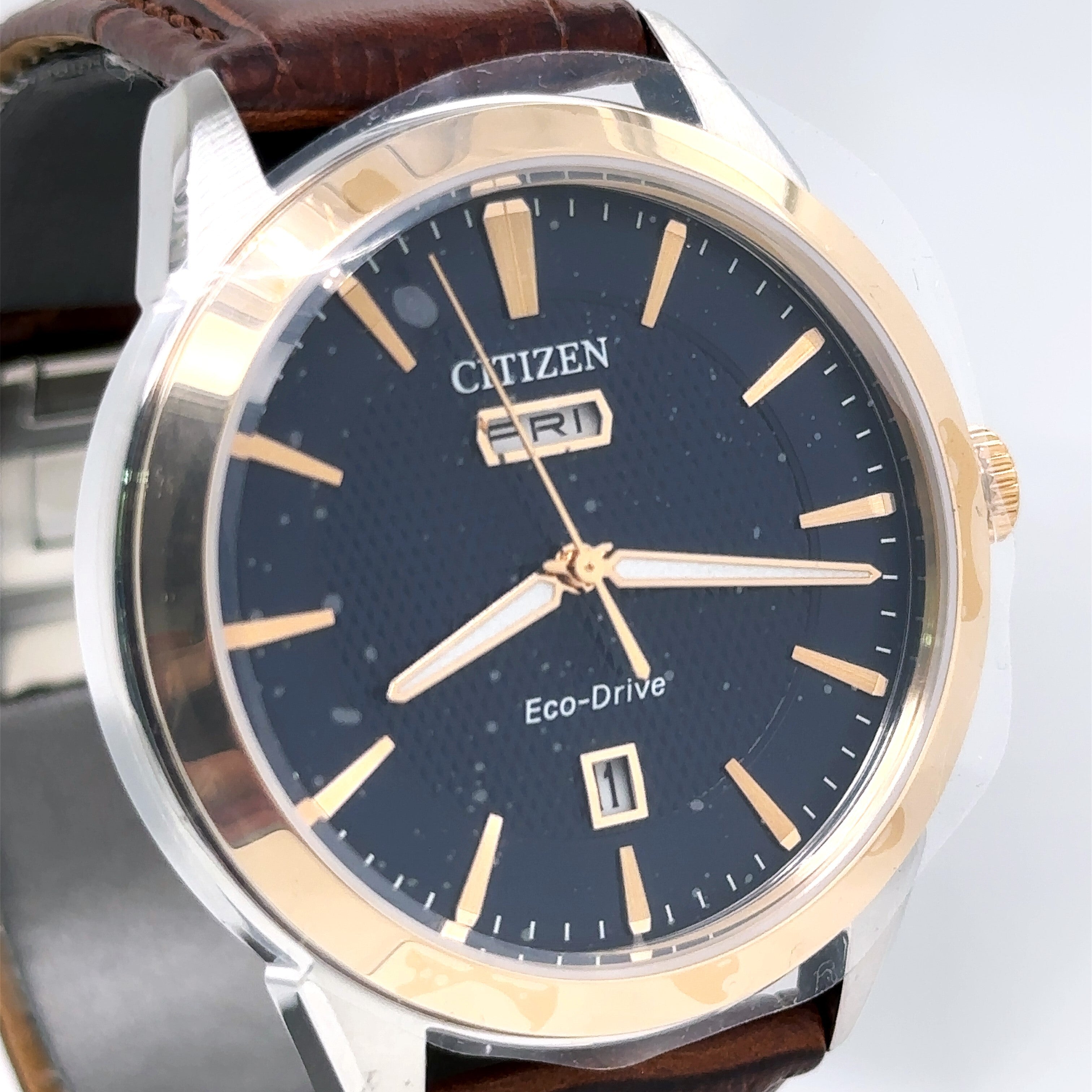 Citizen Rolan Navy Dial 40 MM Stainless Steel Mens Watch