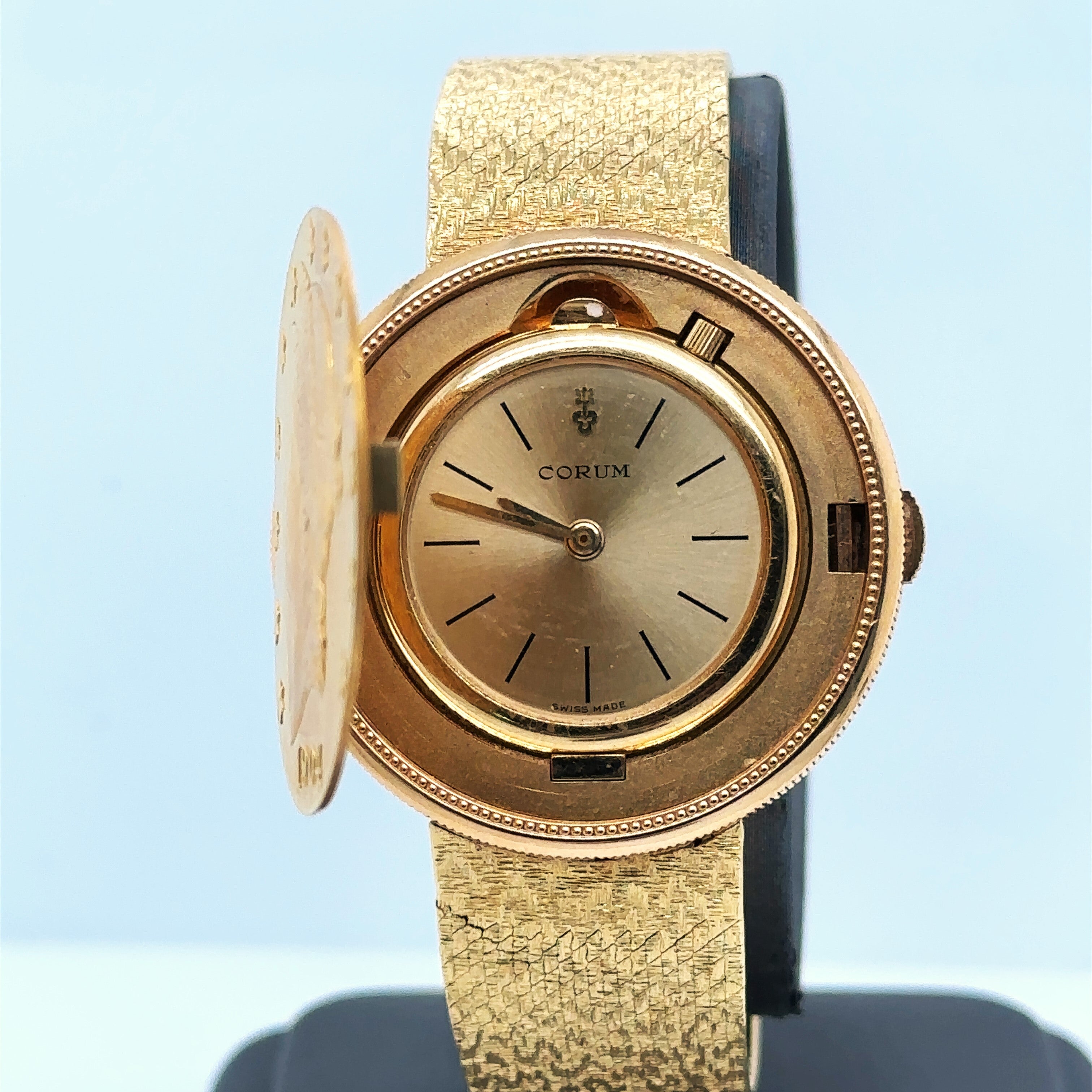 Corum vintage gold watch hotsell