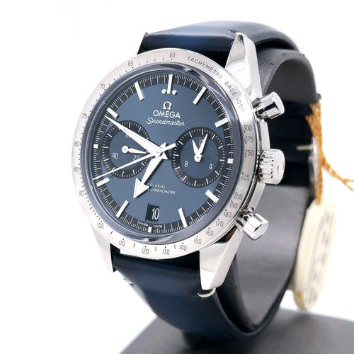 Omega SPEEDMASTER '57 CO‑AXIAL MASTER CHRONOMETER CHRONOGRAPH 40.5mm Blue Dial!